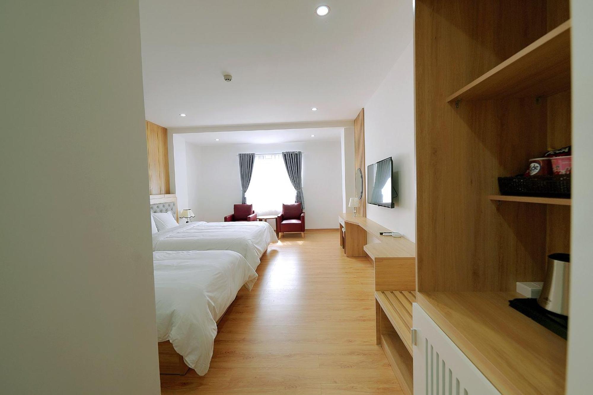 Khach San Xa Nu Hotel Kon Tum Bagian luar foto